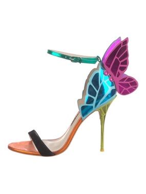 Sophia Webster Multicolor Butterfly Wing High Heel Sandal